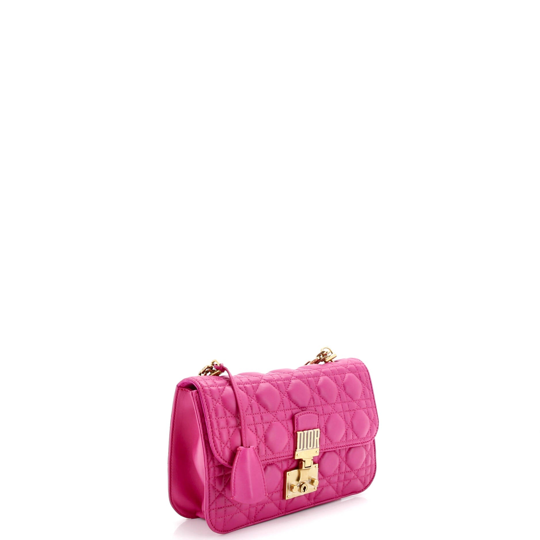 Dioraddict Flap Bag Cannage Quilt Lambskin Medium