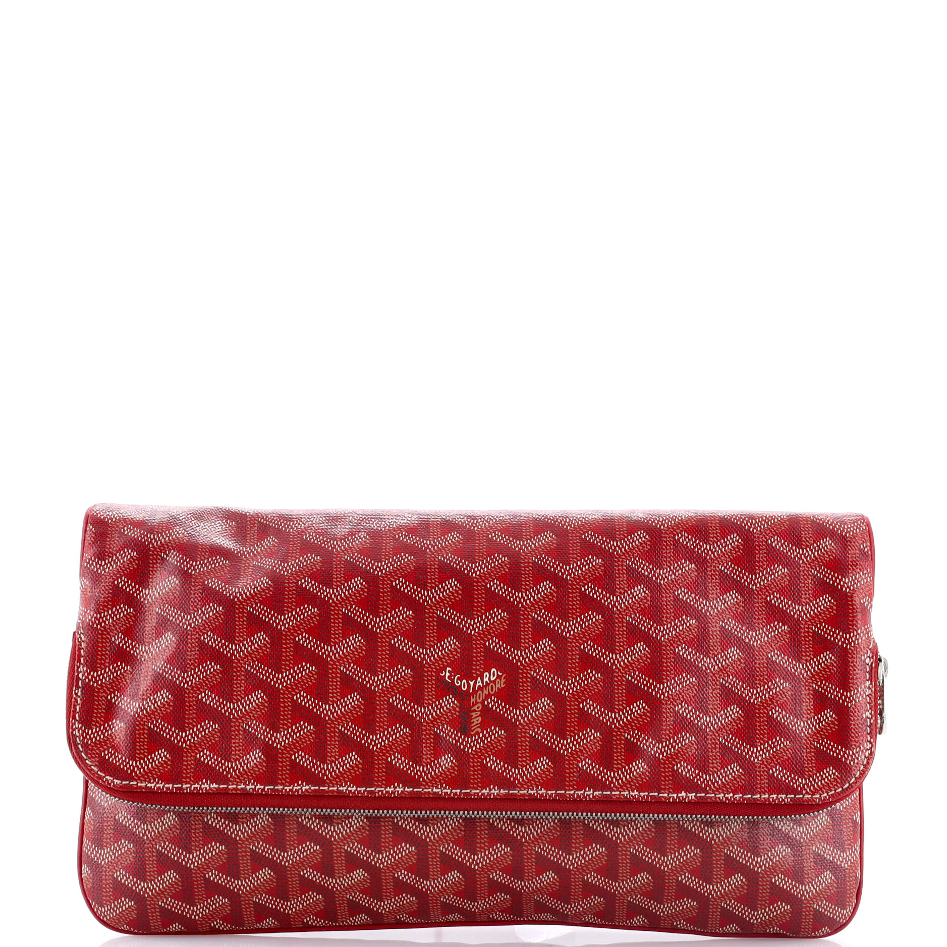 Saint Marie Clutch Coated Canvas