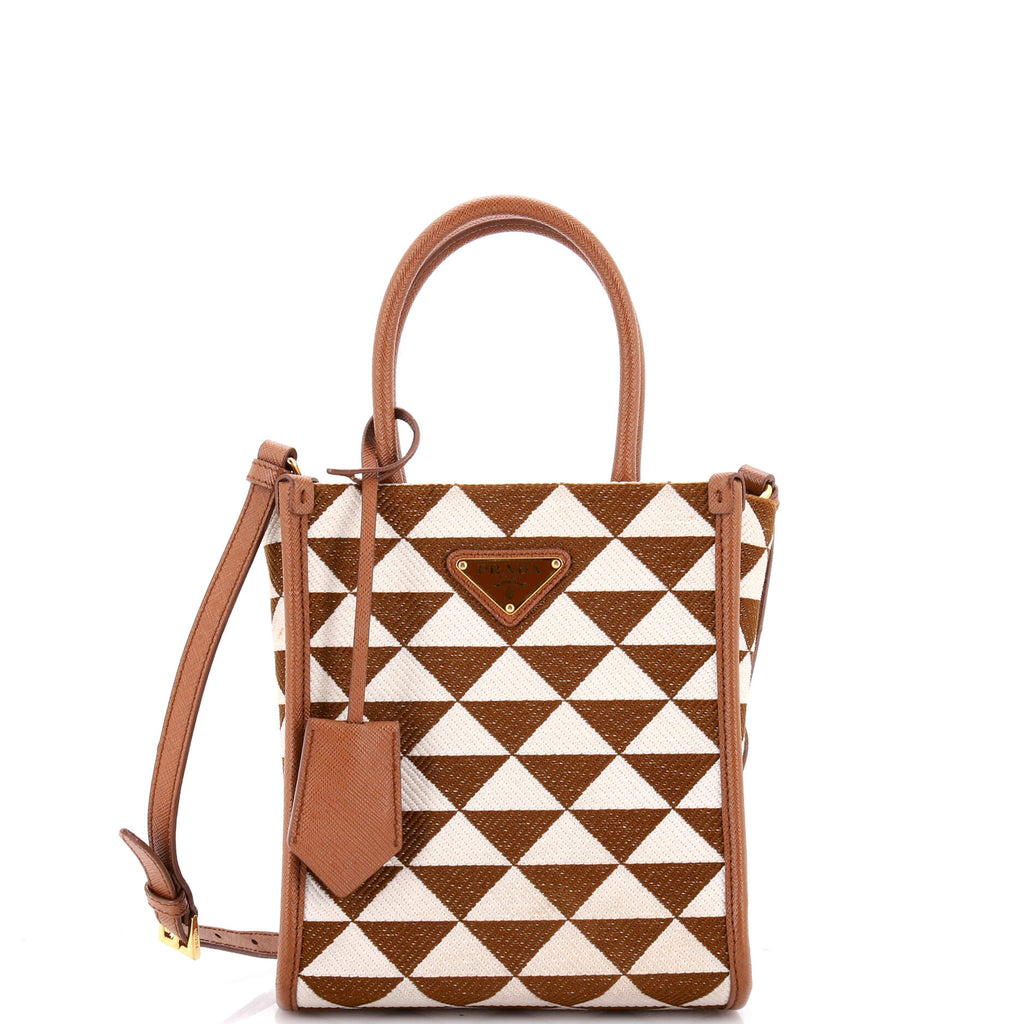 Symbole Shopper Tote Jacquard Mini