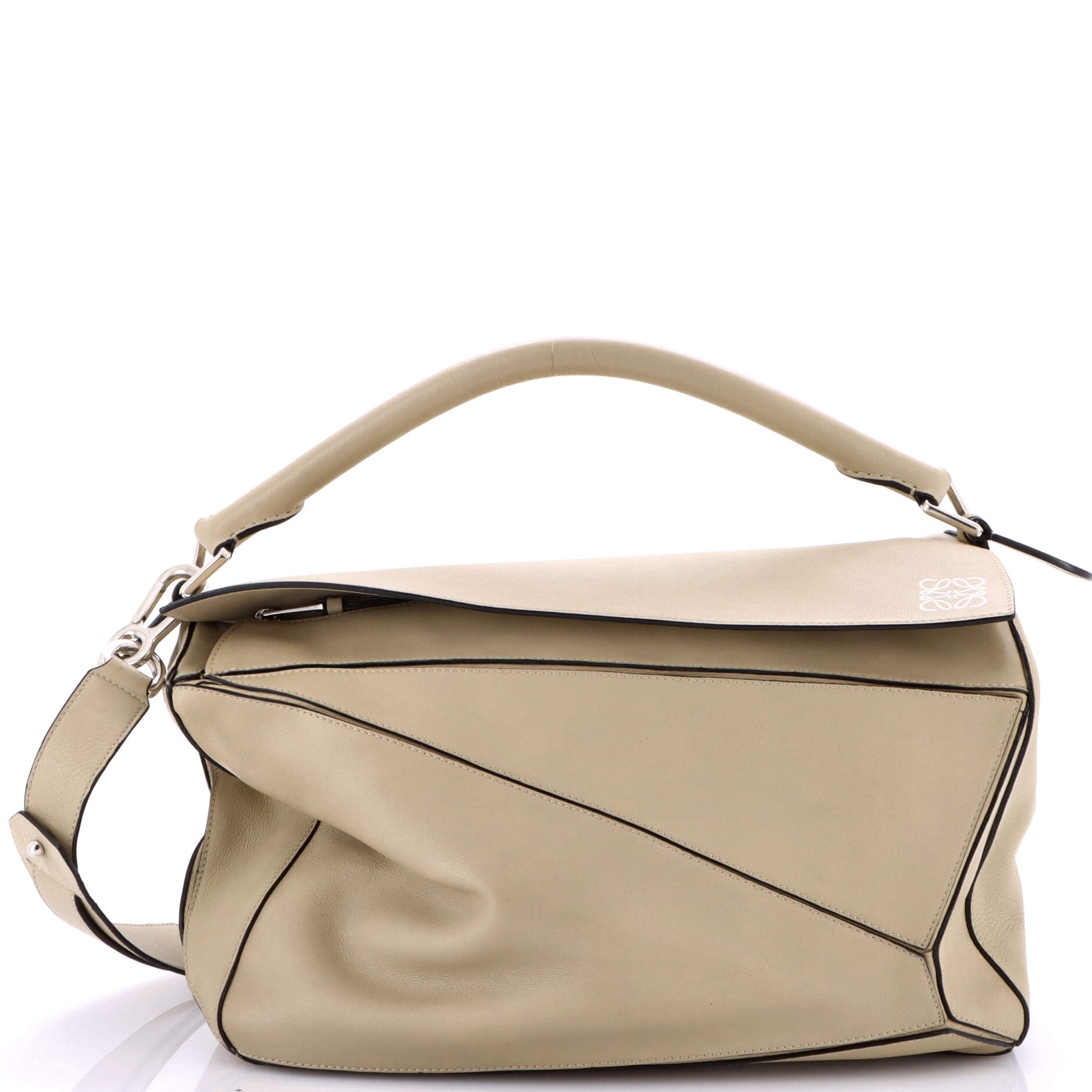 Puzzle Bag Leather Large