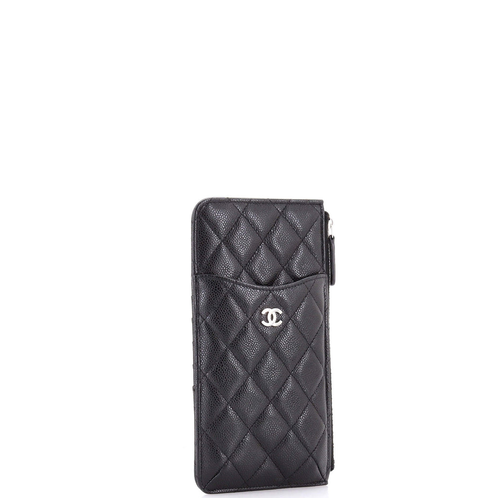 Classic Phone Case Pouch Quilted Caviar