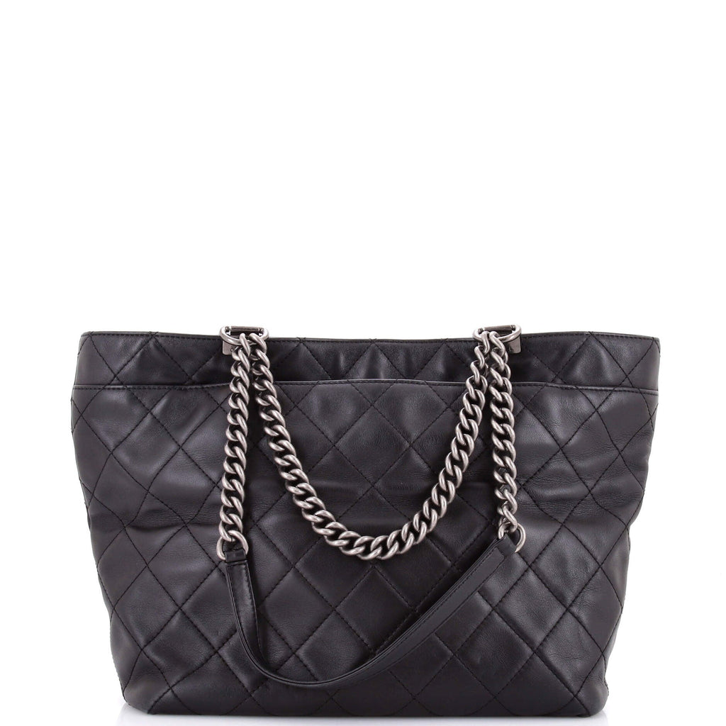 Shopping In Chains Tote Quilted Calfskin Large