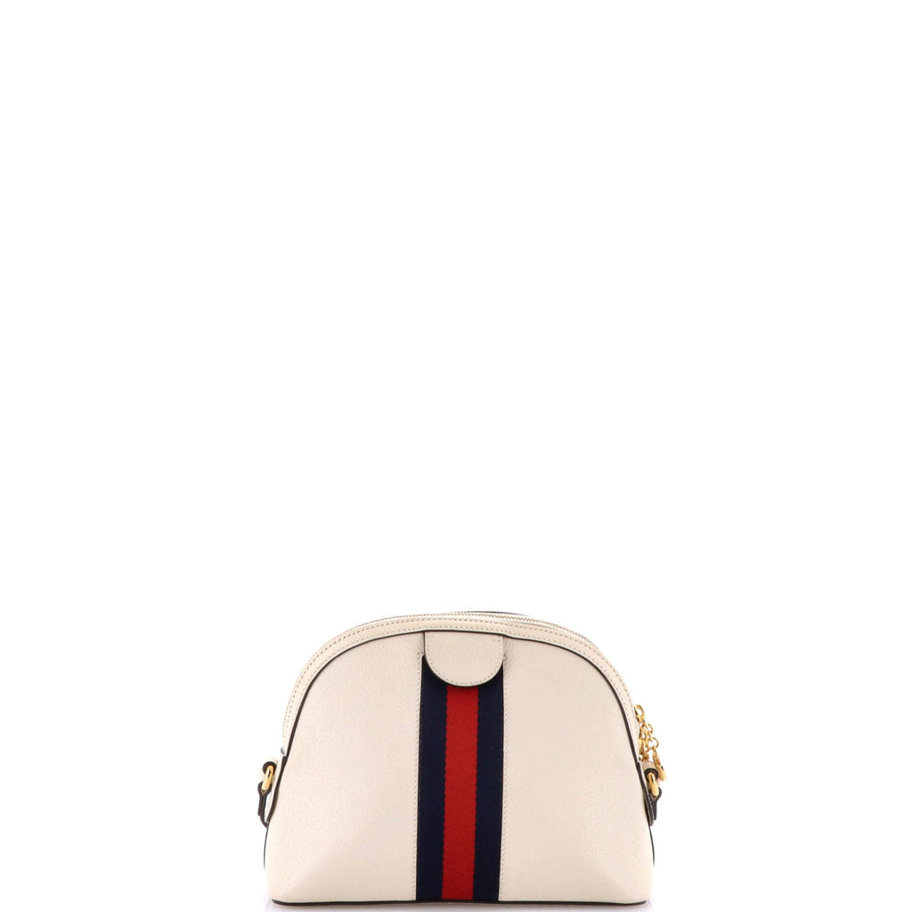 Ophidia Dome Shoulder Bag Leather Small