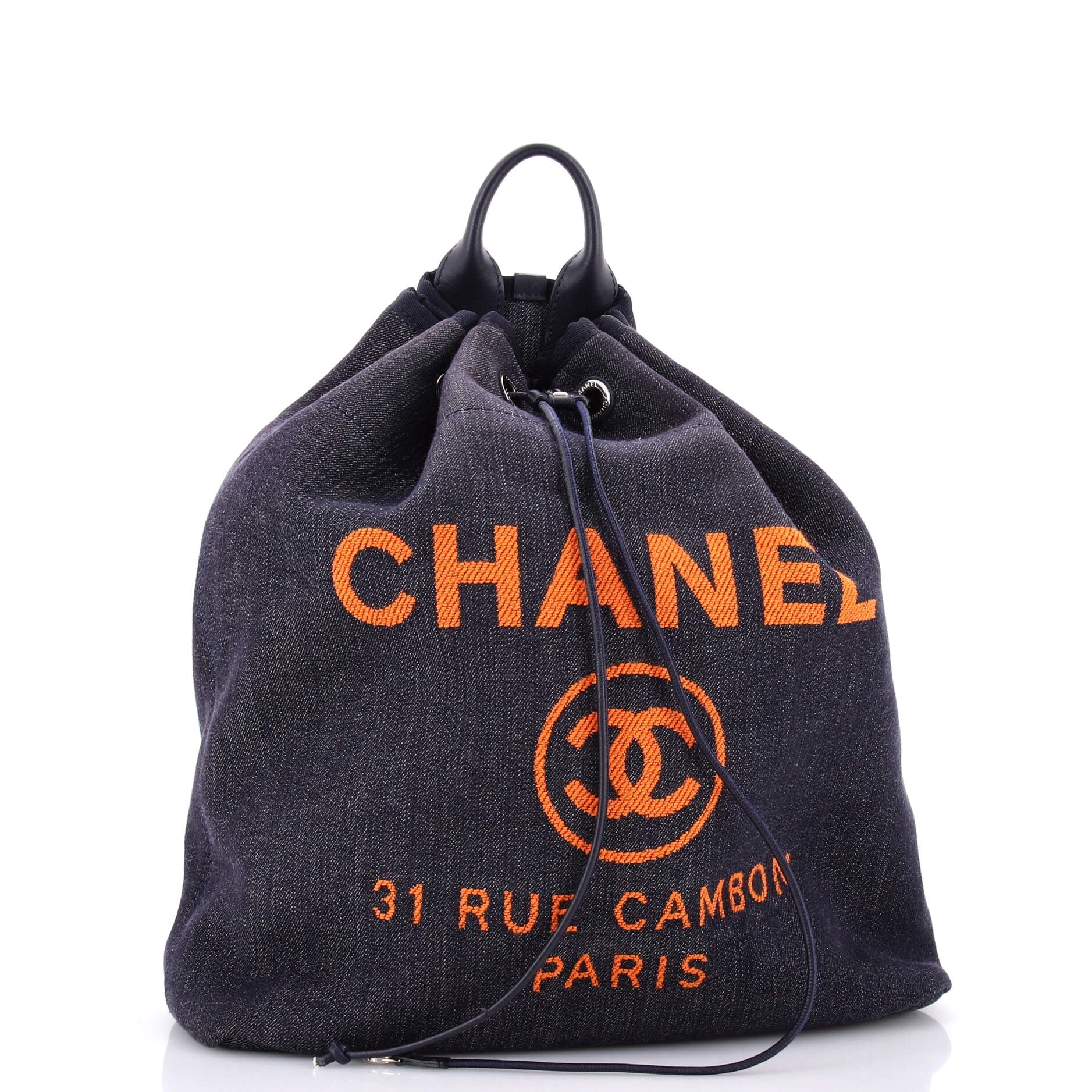 Deauville Backpack Denim Large