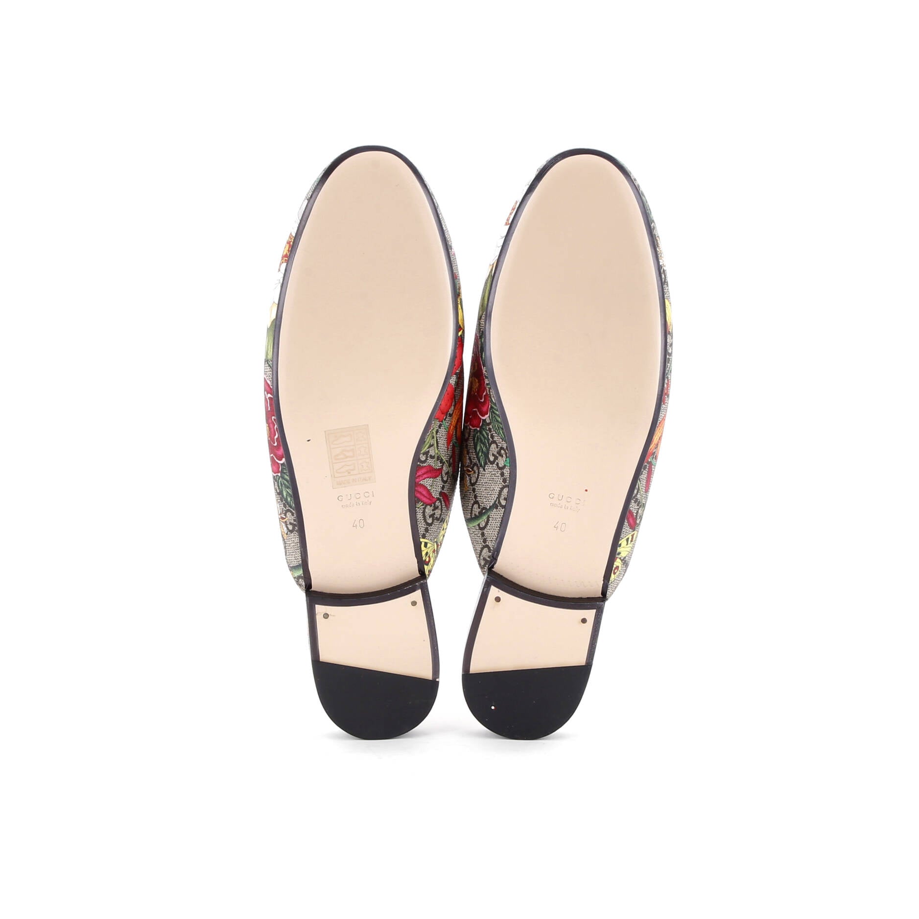 Women's Princetown Mules Flora GG Coated Canvas