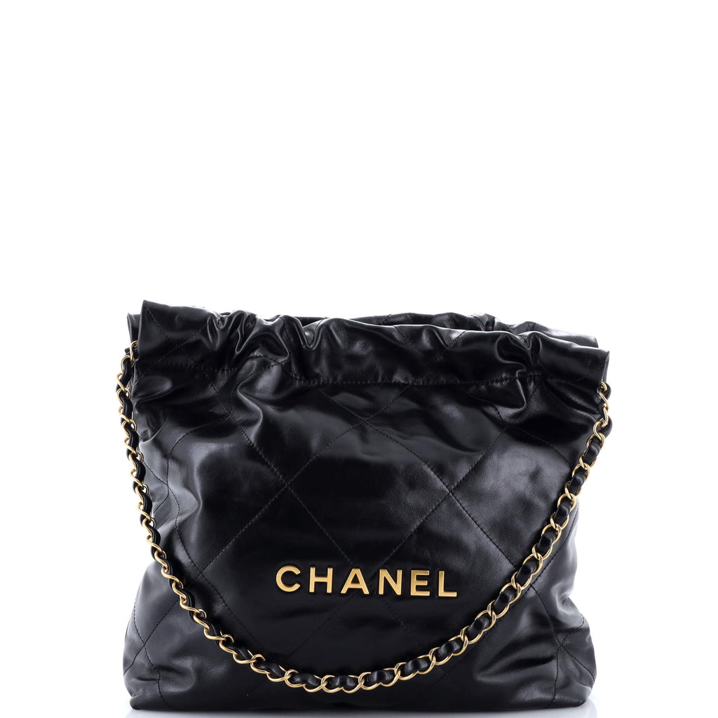22 Chain Hobo Quilted Calfskin Small