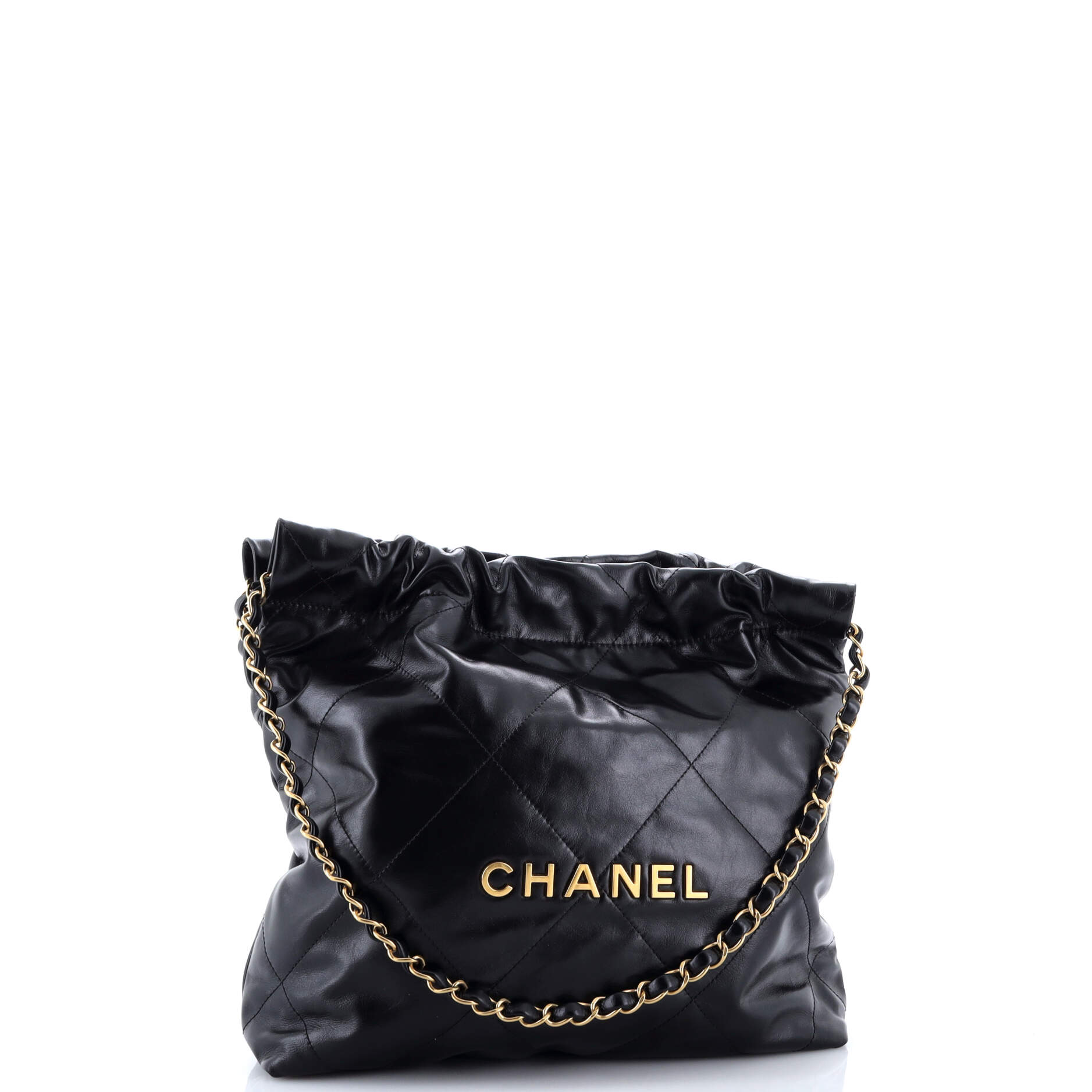 22 Chain Hobo Quilted Calfskin Small
