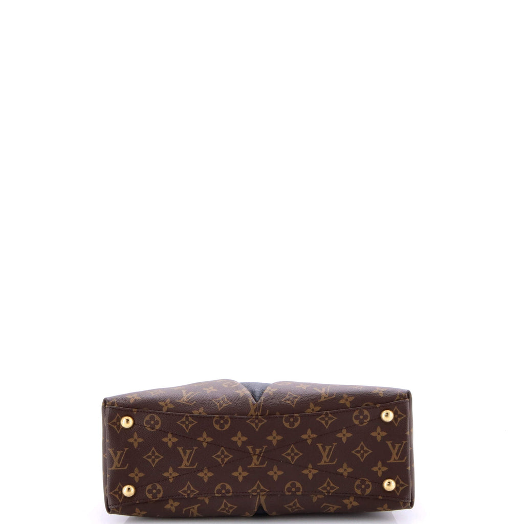 V Tote Monogram Canvas and Leather MM
