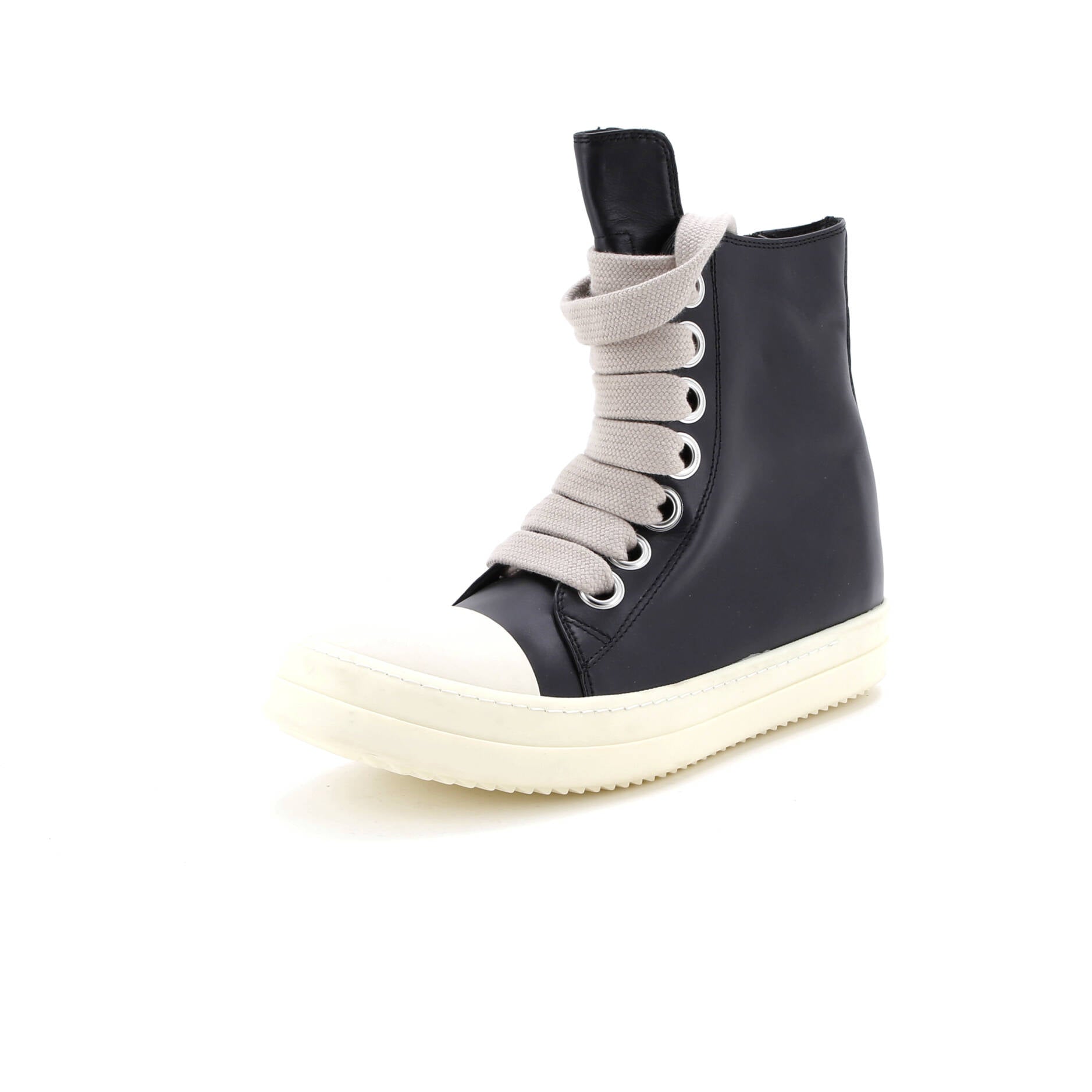 Men's Ramones High-Top Sneakers Leather
