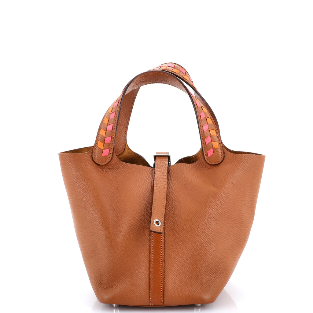 Picotin Lock Bag Tressage Epsom PM