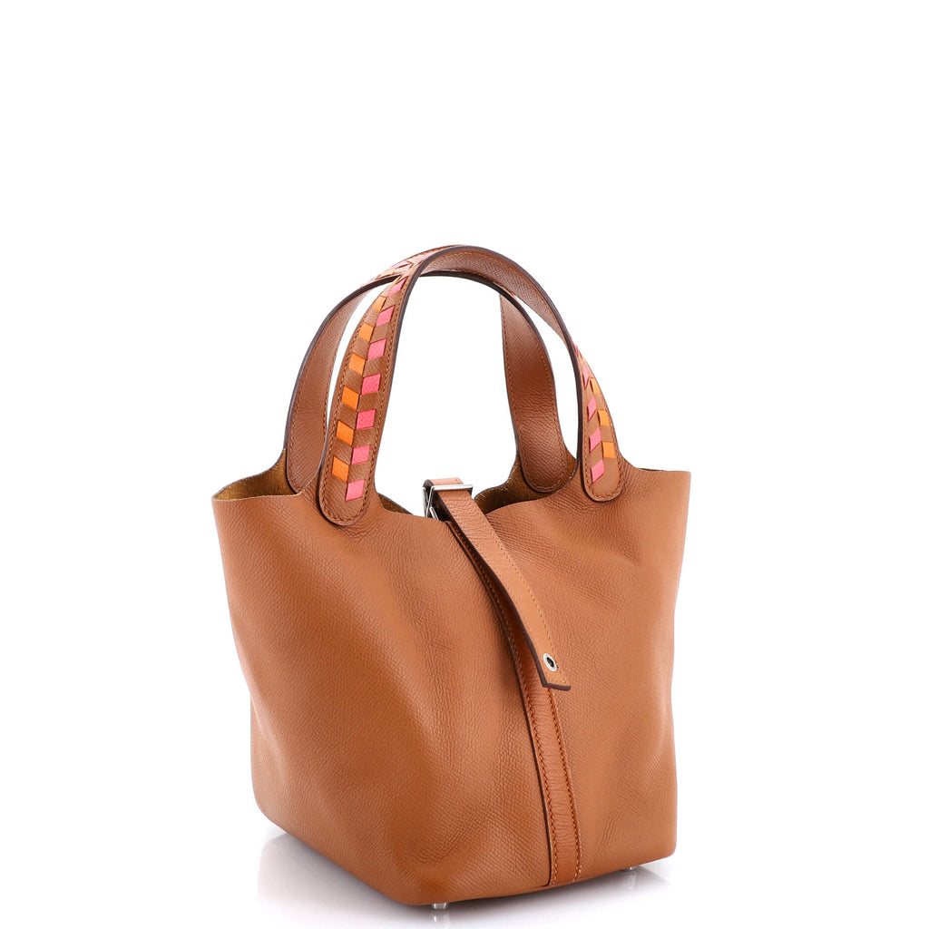 Picotin Lock Bag Tressage Epsom PM