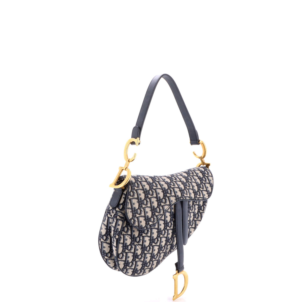 Saddle Handbag Oblique Canvas Medium