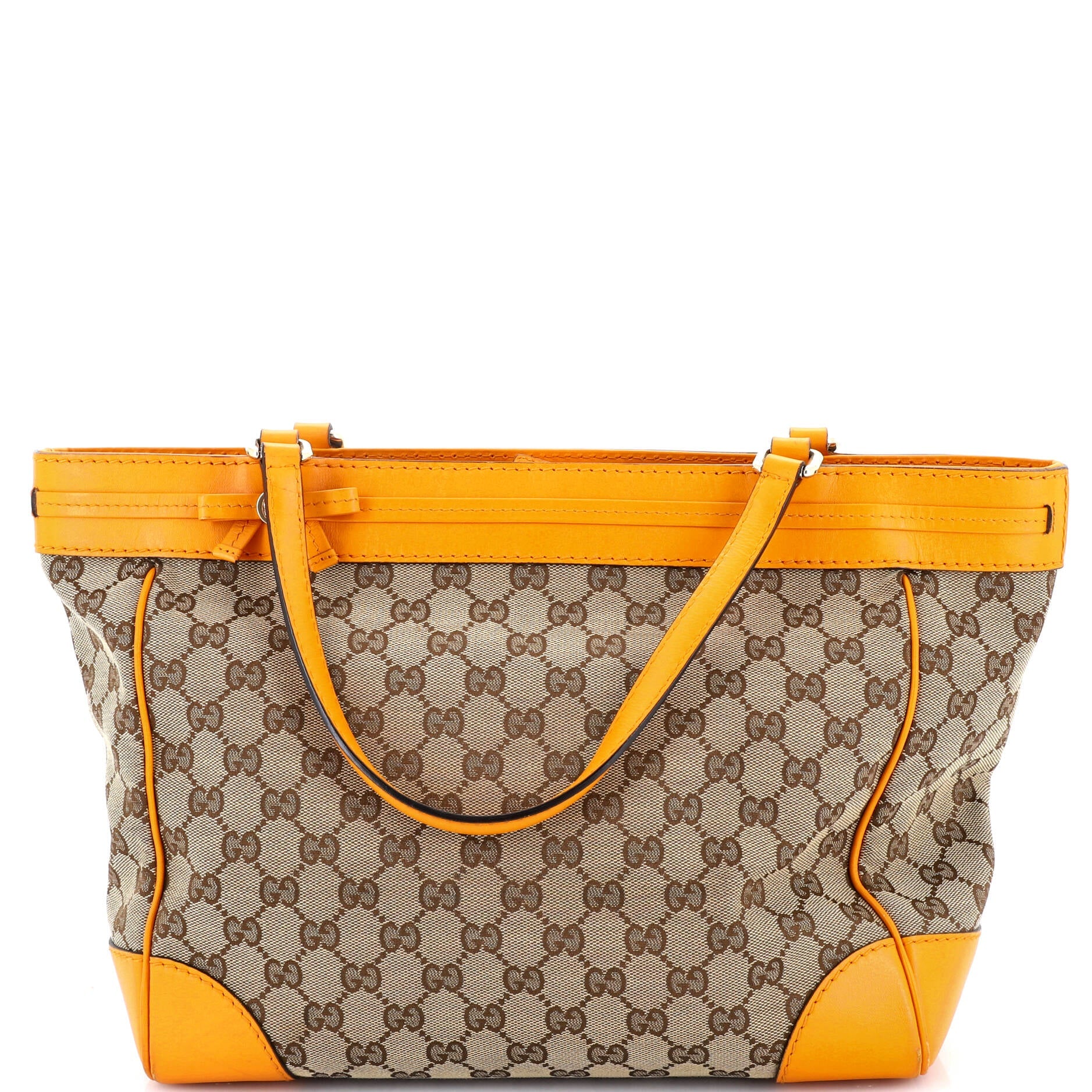 Mayfair Satchel GG Canvas with Leather Medium
