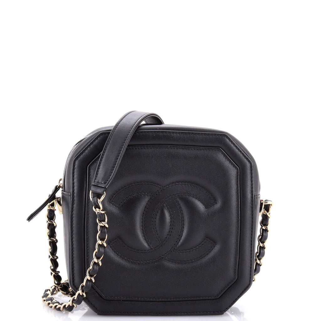 Timeless CC Octagon Camera Case Quilted Lambskin Mini