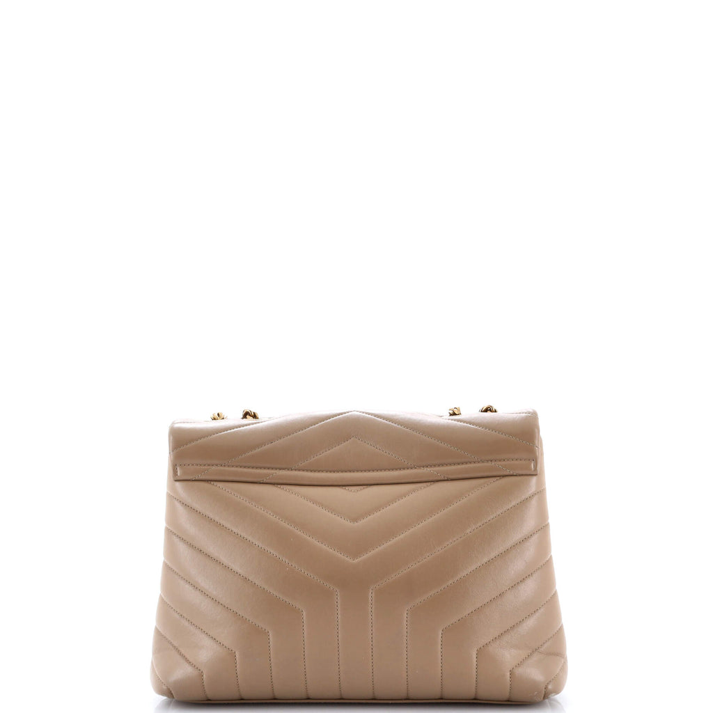 Loulou Shoulder Bag Matelasse Chevron Leather Medium