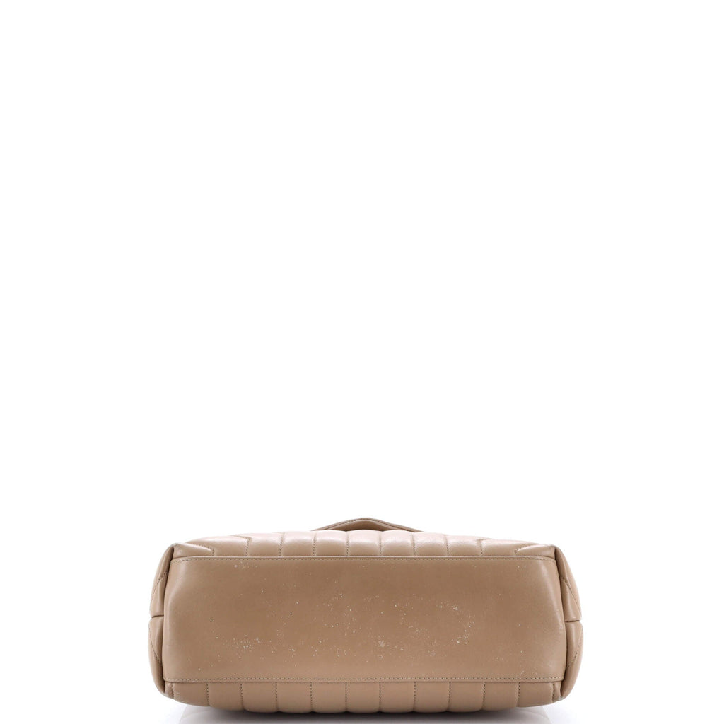 Loulou Shoulder Bag Matelasse Chevron Leather Medium