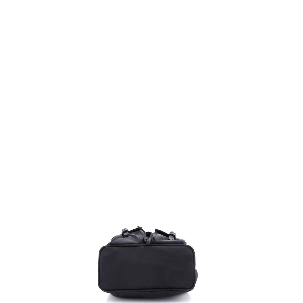 Convertible Chain Backpack Tessuto Mini