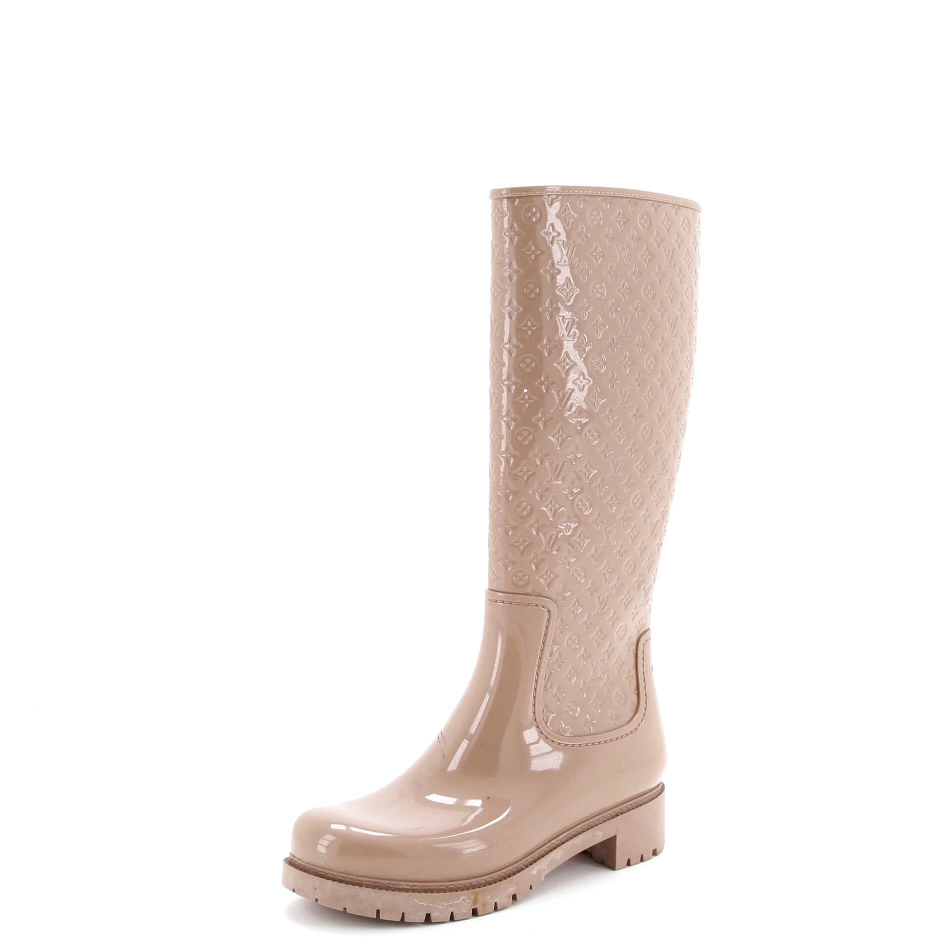 Women's Rain Boots Monogram Rubber
