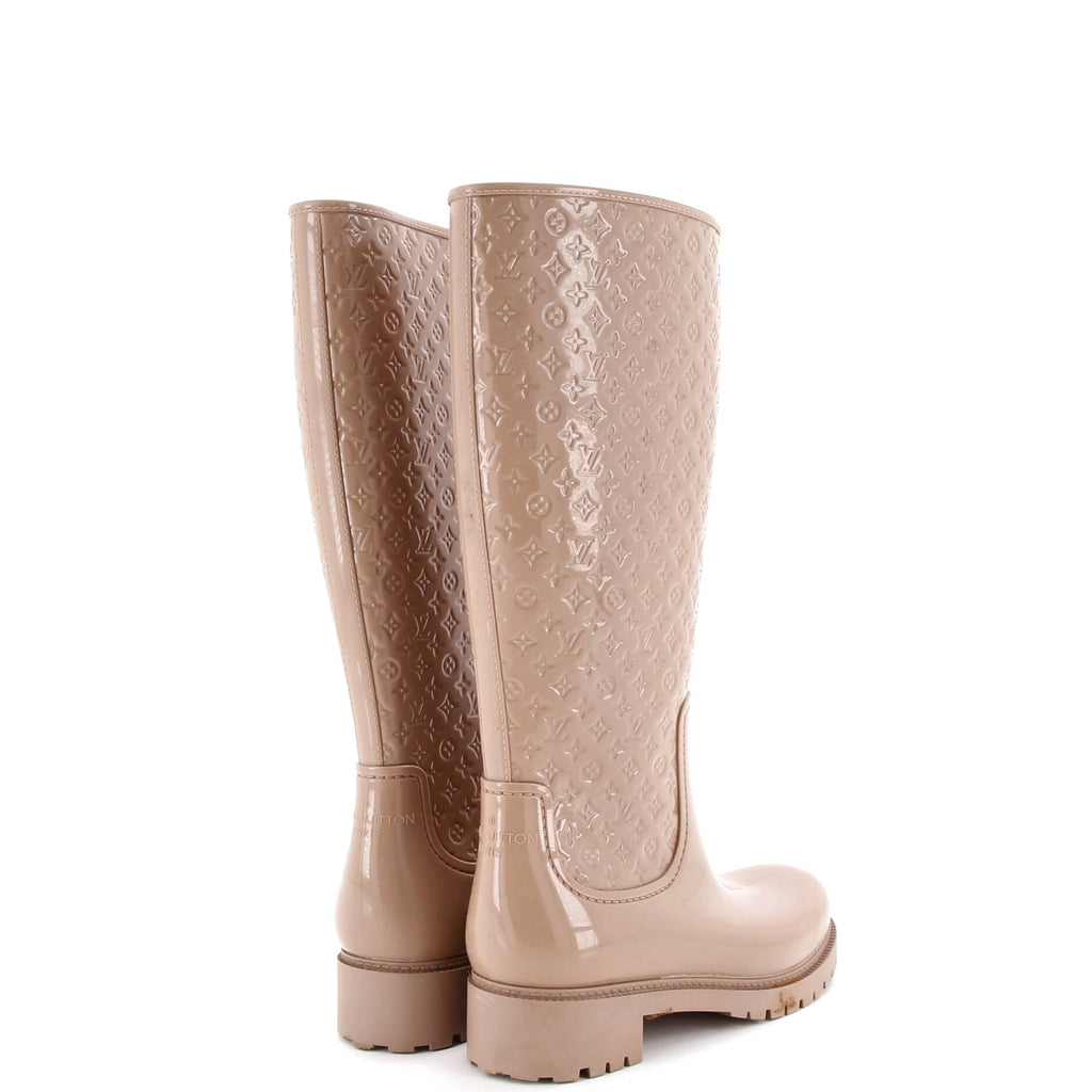 Women's Rain Boots Monogram Rubber
