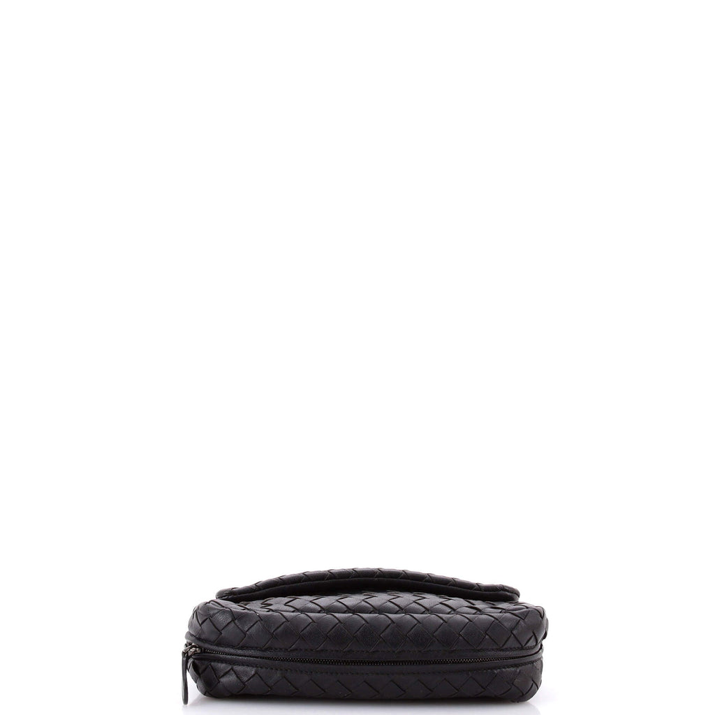 Expandable Chain Crossbody Bag Intrecciato Nappa Small