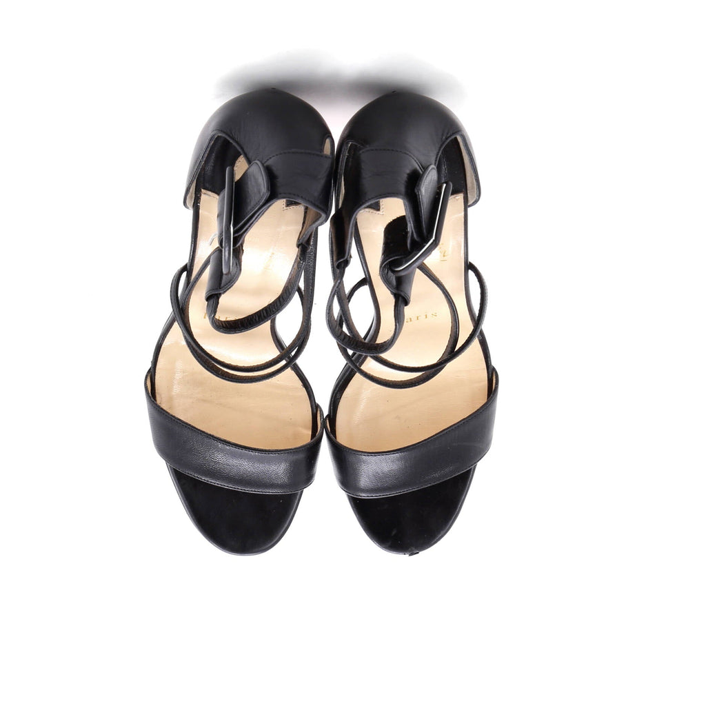 Women's Choca Heeled Sandals Leather 100