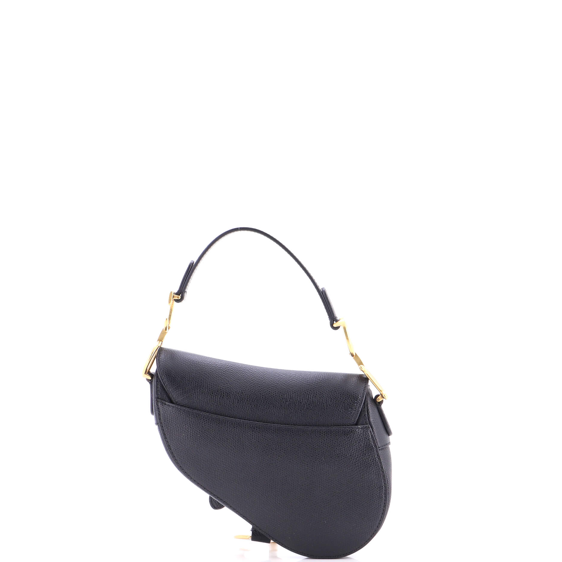 Saddle Handbag Leather Mini