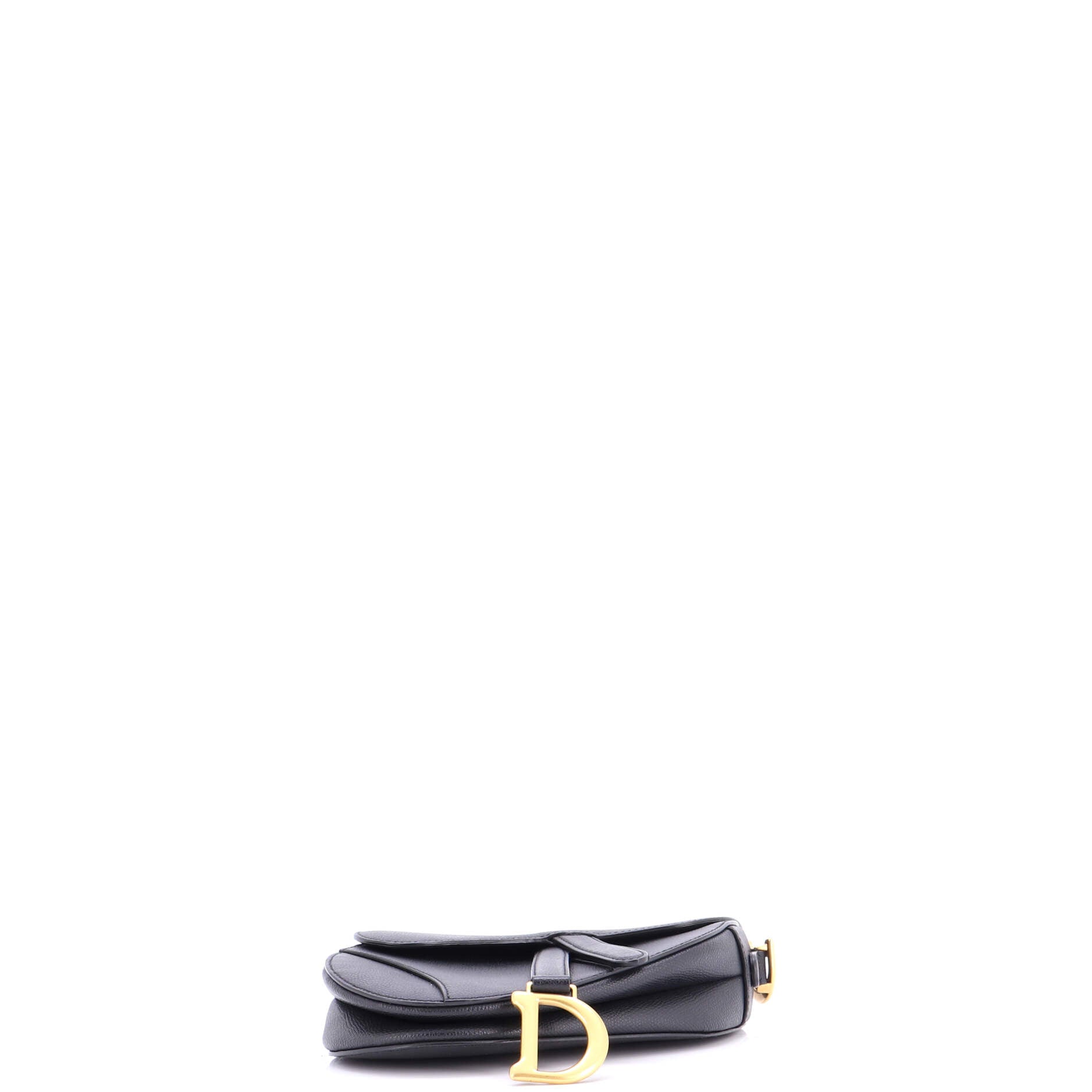 Saddle Handbag Leather Mini