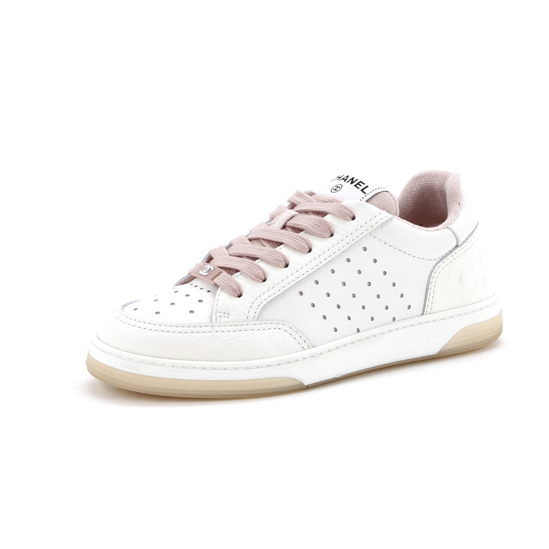 Women's Logo Low-Top Sneakers Leather
