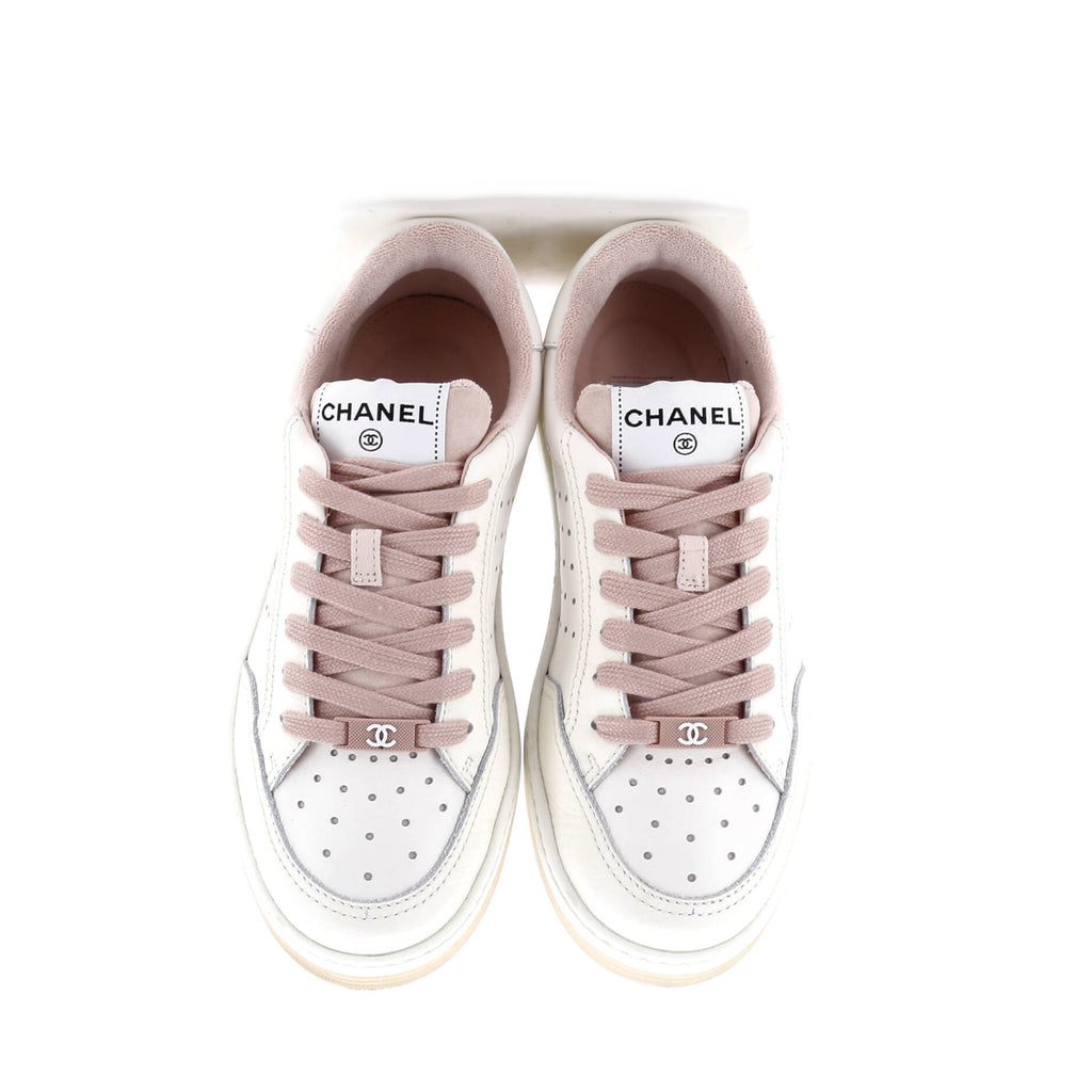 Women's Logo Low-Top Sneakers Leather