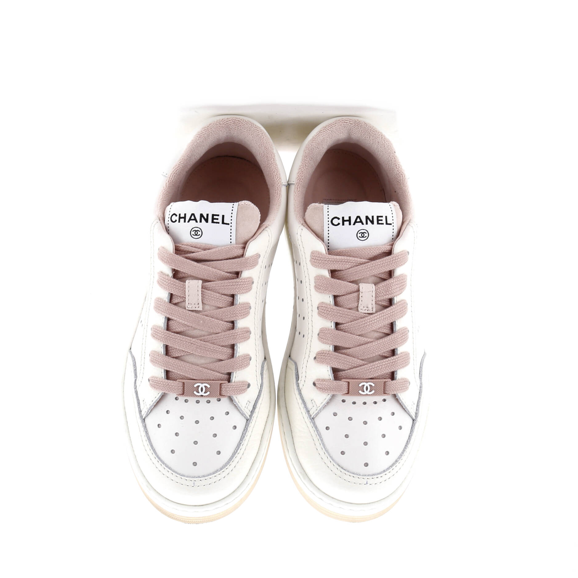 Women's Logo Low-Top Sneakers Leather