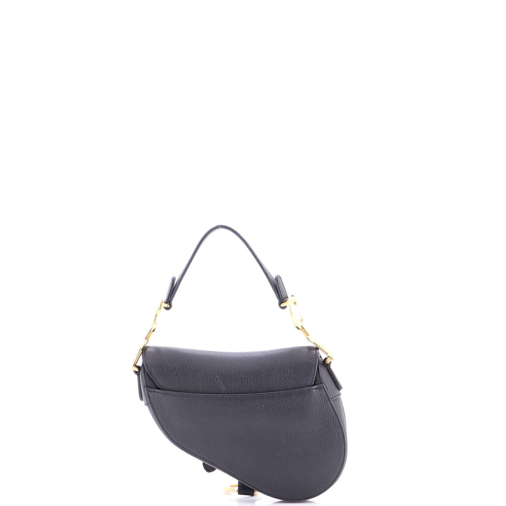 Saddle Handbag Leather Mini