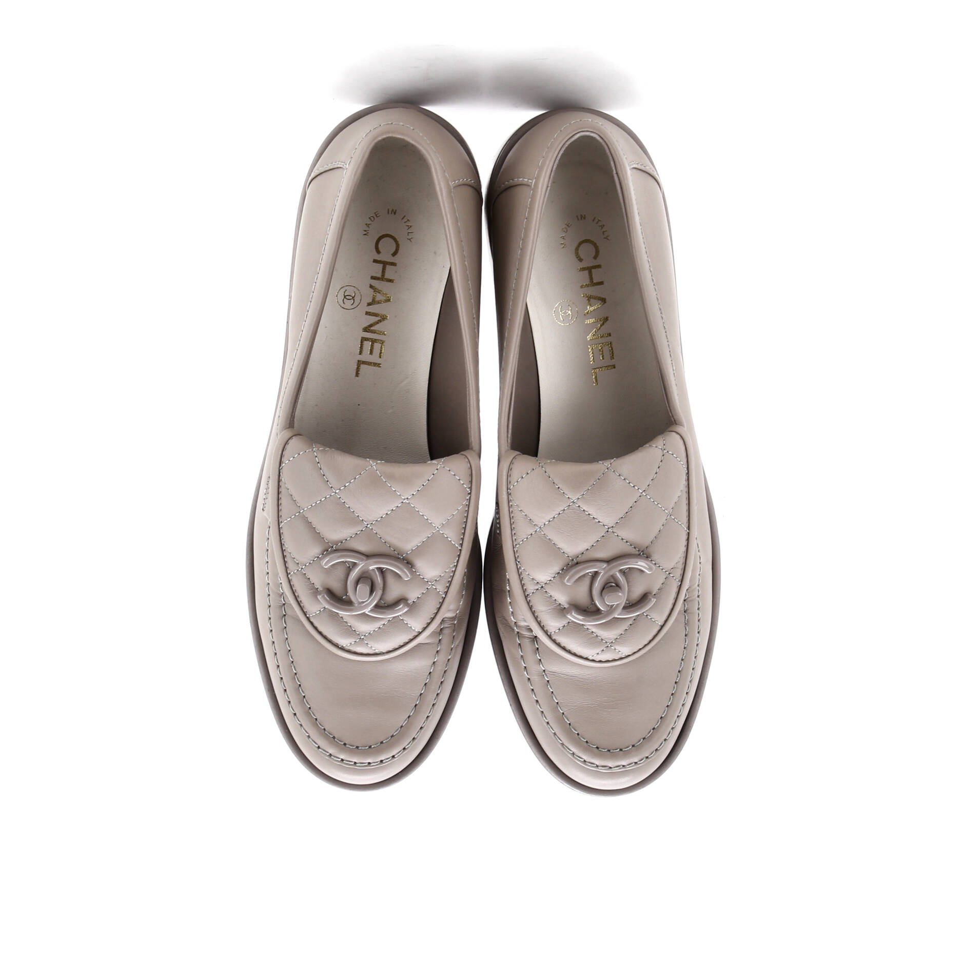 Women's CC Loafers Quilted Leather