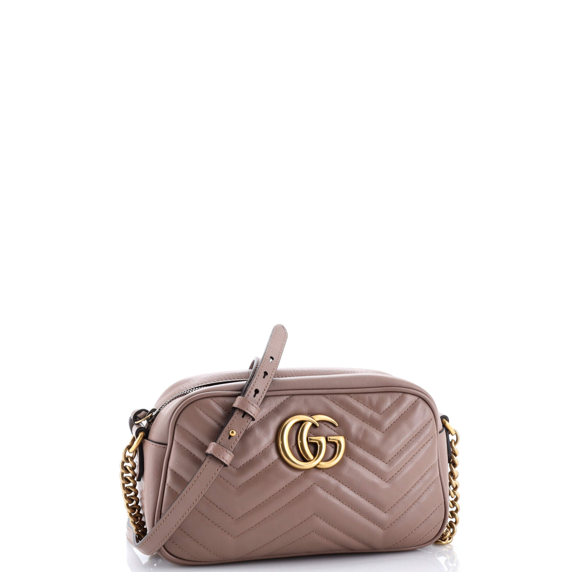 GG Marmont Shoulder Bag Matelasse Leather Small