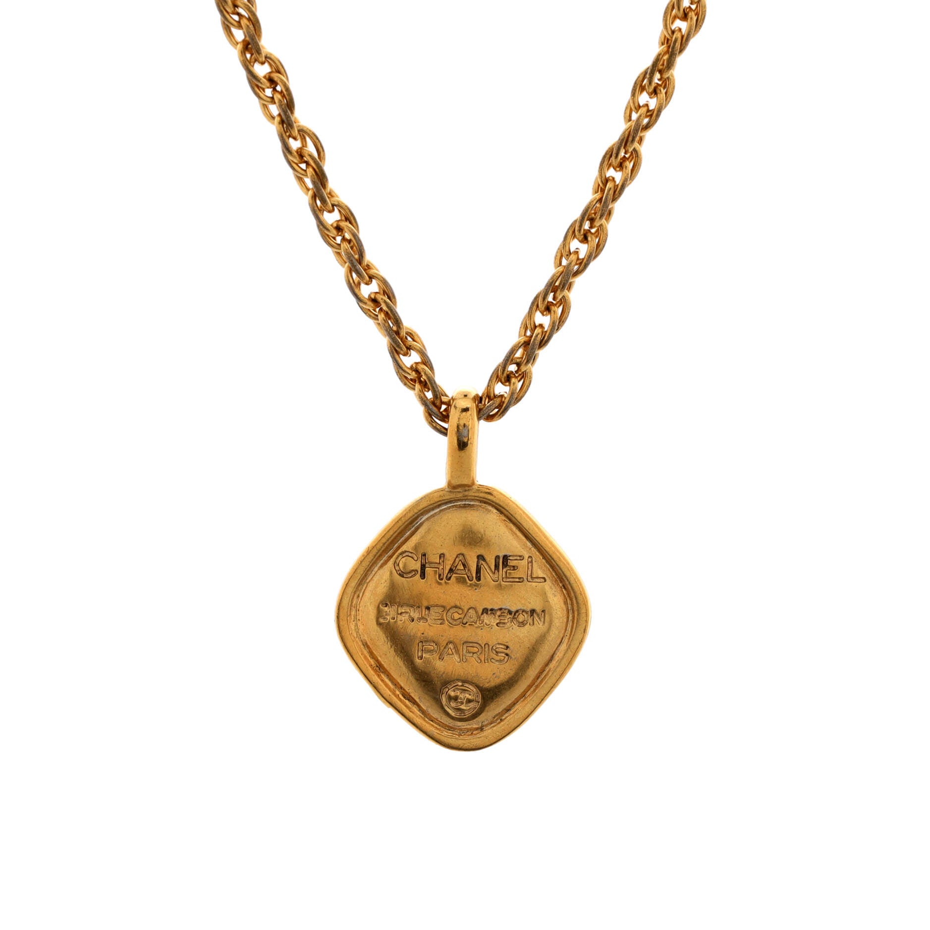 31 Rue Cambon Paris Pendant Necklace Metal