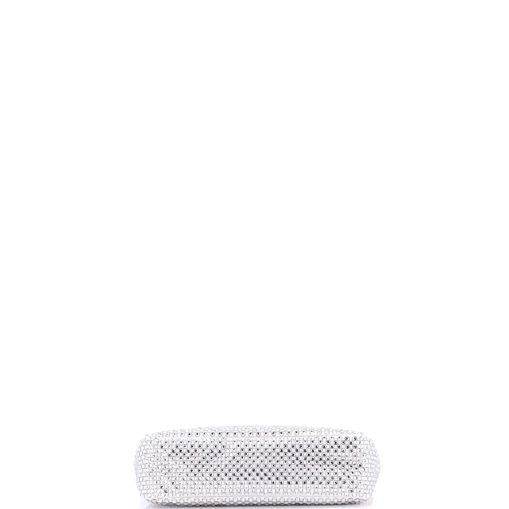 Re-Edition 2000 Hobo Crystal Embellished Satin Mini