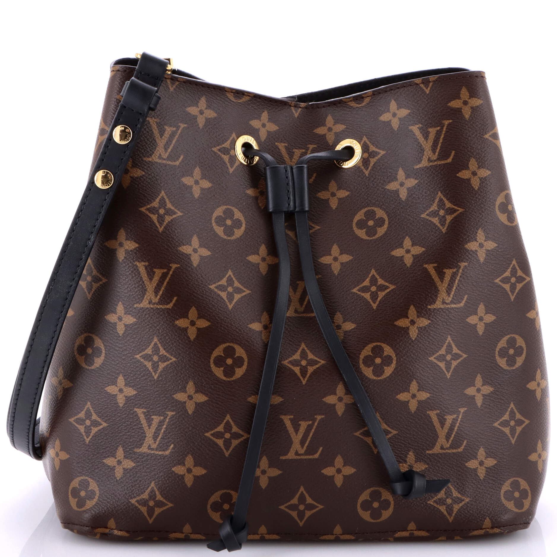 NeoNoe Handbag Monogram Canvas with Leather MM