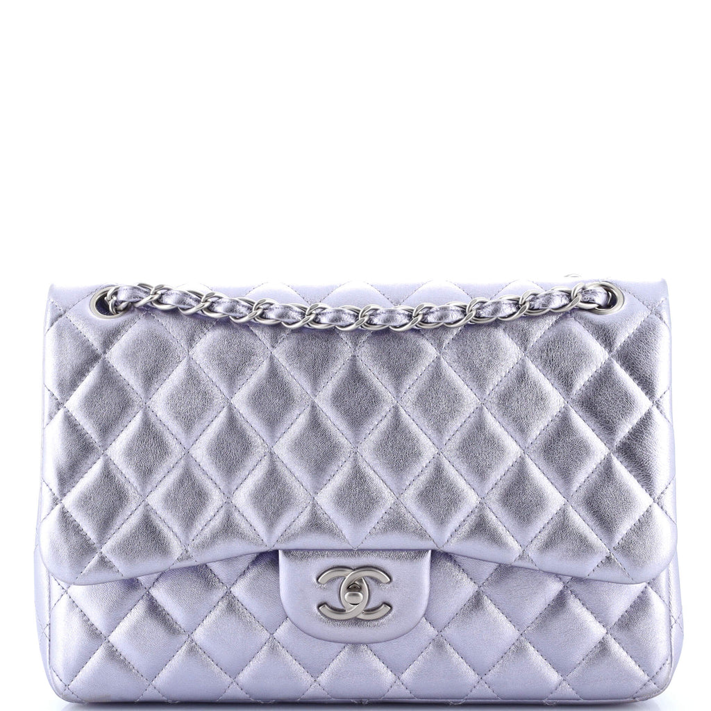 Classic Double Flap Bag Quilted Lambskin Jumbo