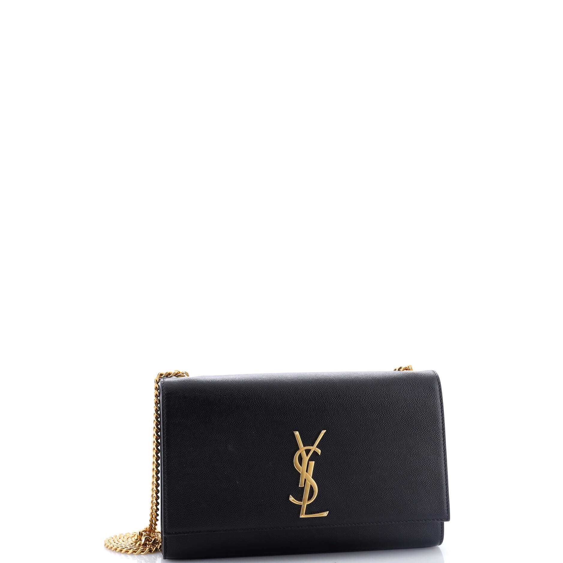 Classic Monogram Crossbody Bag Grainy Leather Medium