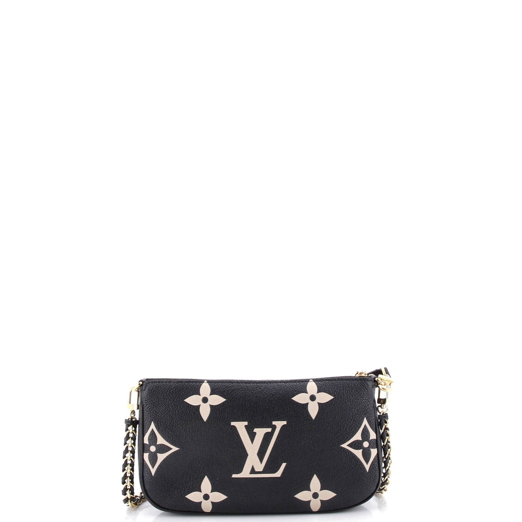 Multi Pochette Accessoires Bicolor Monogram Empreinte Giant