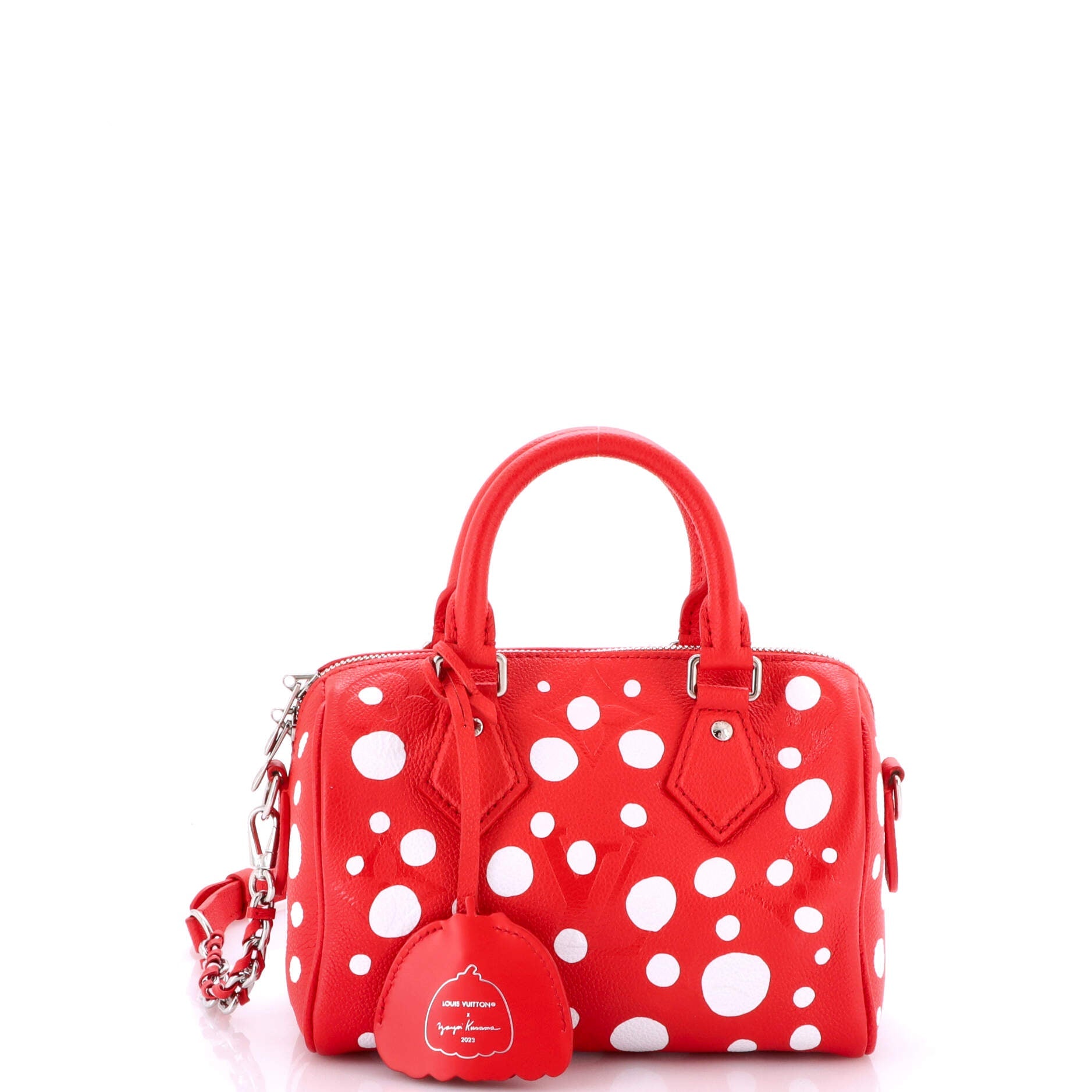 Speedy Bandouliere Bag Yayoi Kusama Infinity Dots Monogram Empreinte Giant 20