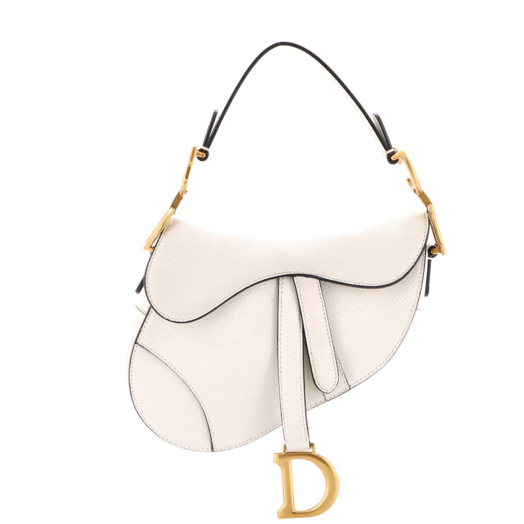 Saddle Handbag Leather Mini