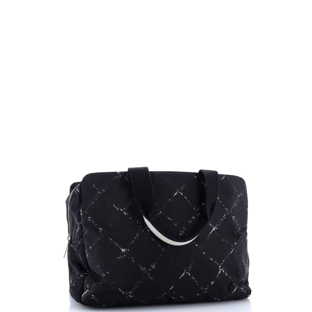 Travel Line Boston Bag Printed Nylon Medium