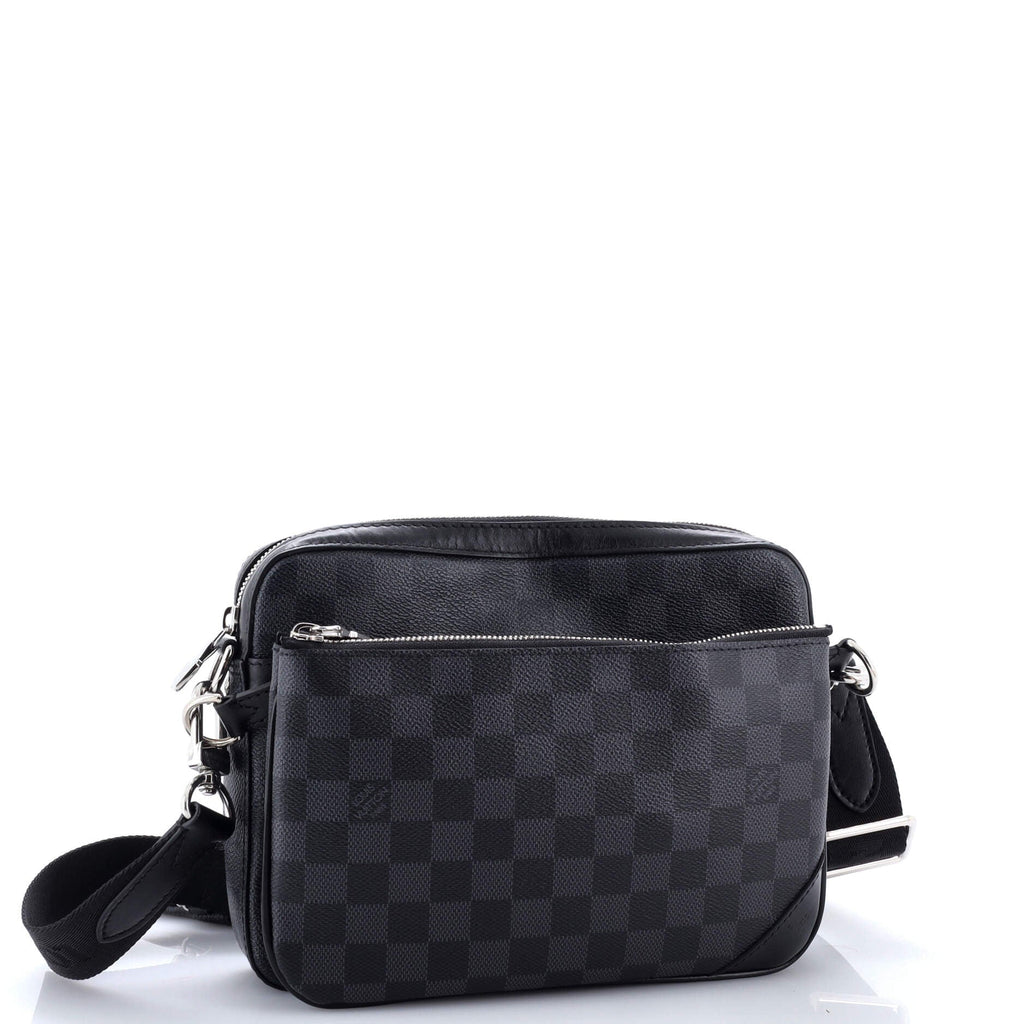 Trio Messenger Bag Damier Graphite