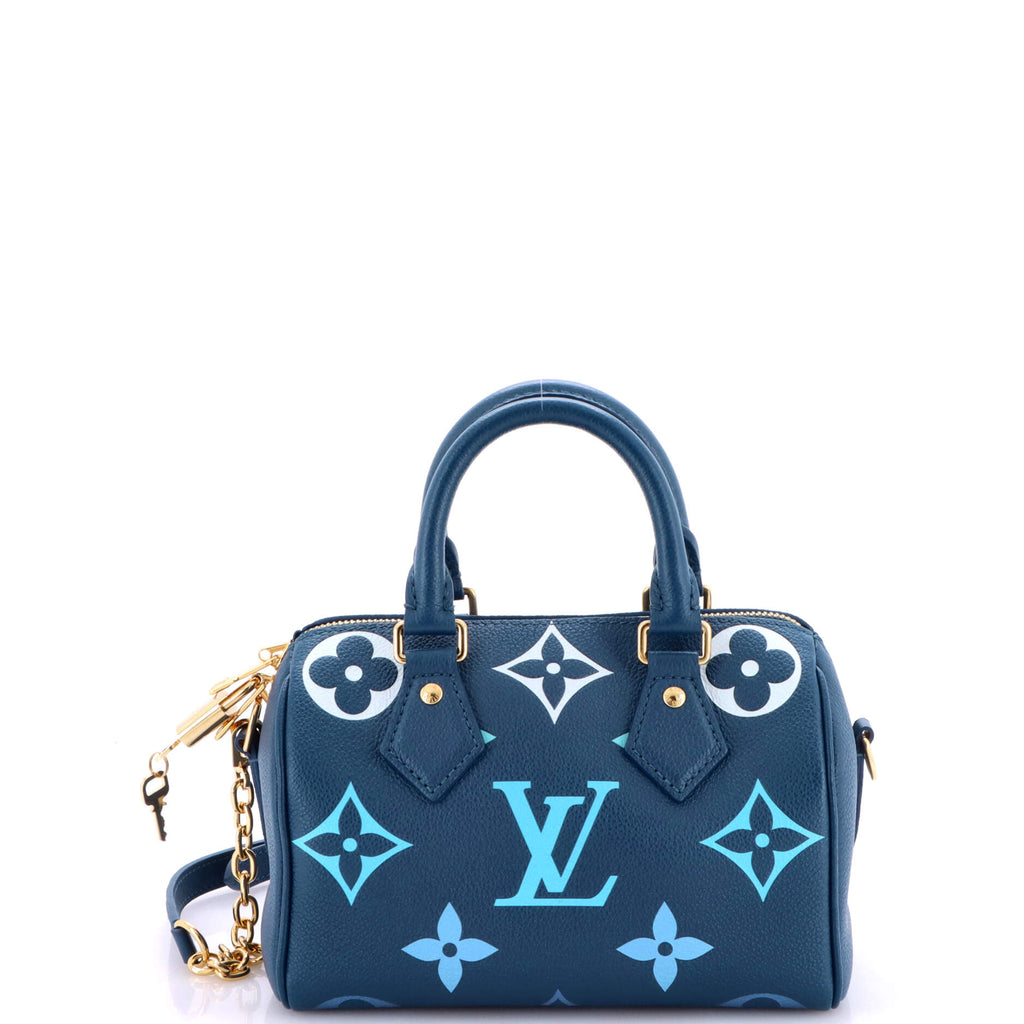 Speedy Bandouliere Bag Degrade Monogram Empreinte Giant 20