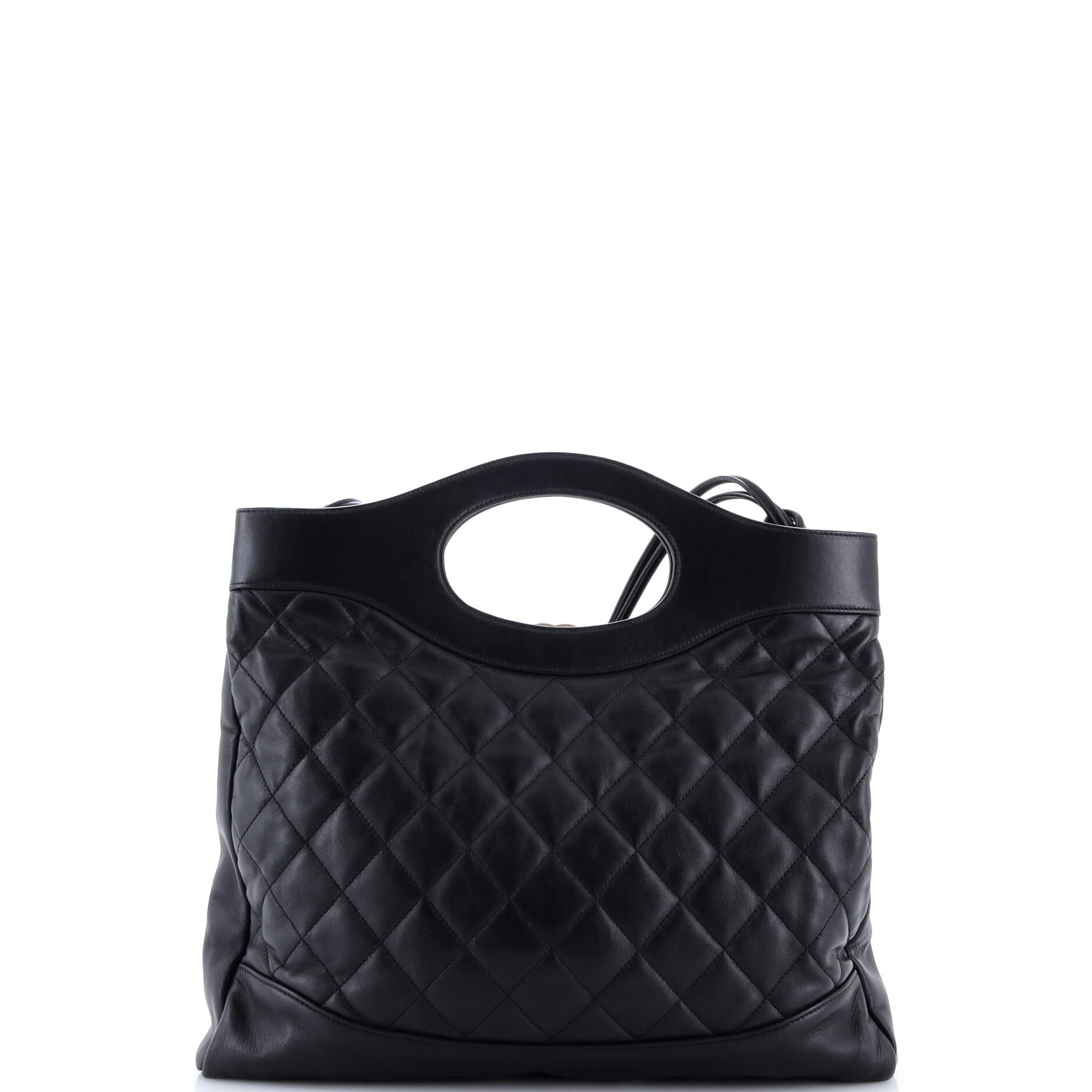 31 Shopping Bag Quilted Calfskin Large