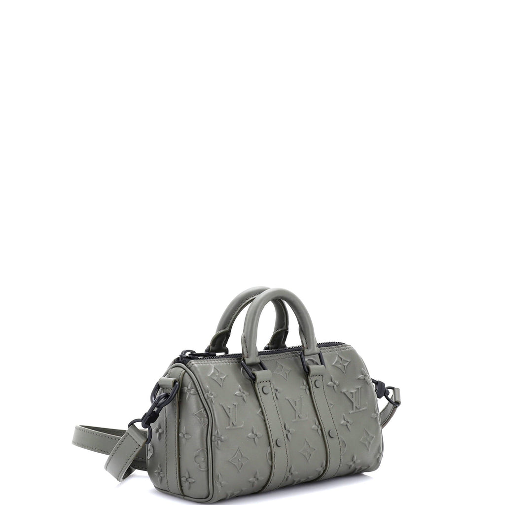 Keepall Bandouliere Bag Monogram Seal Leather XS