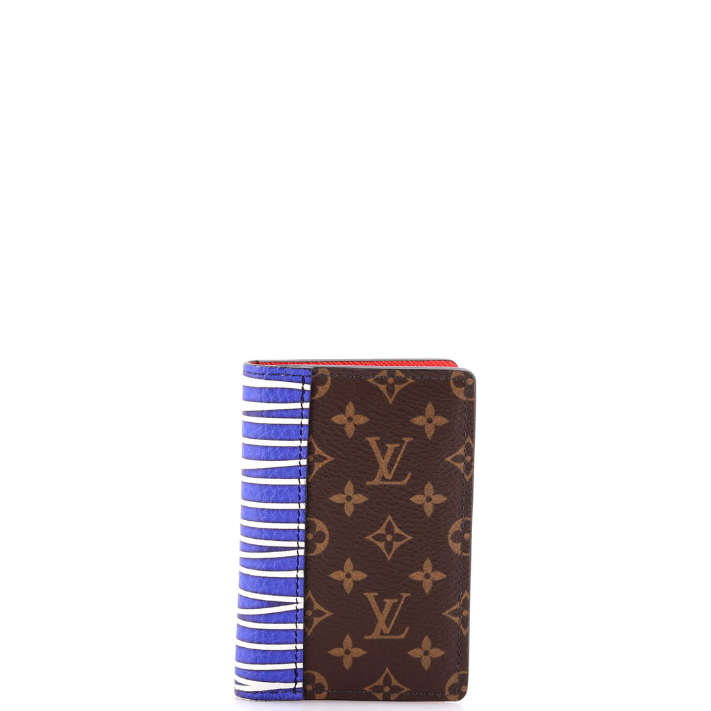 Pocket Organizer Patchwork Monogram Canvas and Printed Leather