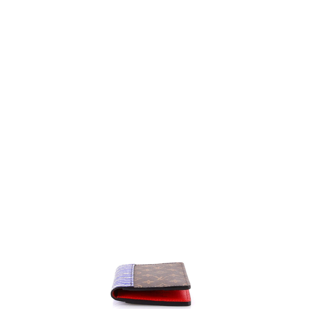Pocket Organizer Patchwork Monogram Canvas and Printed Leather