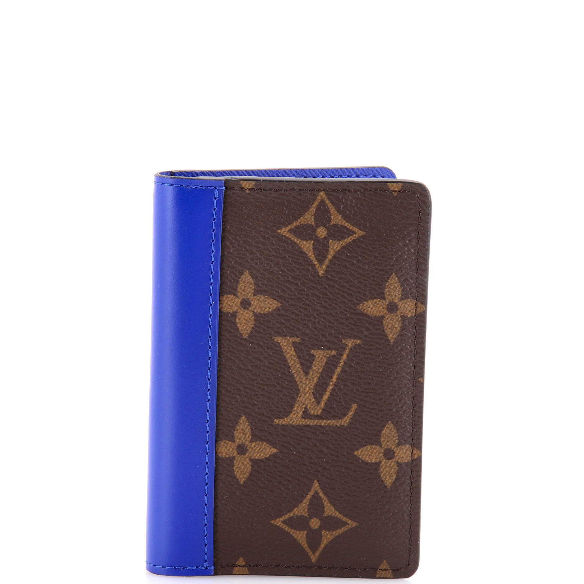 Pocket Organizer Macassar Monogram Canvas and Leather