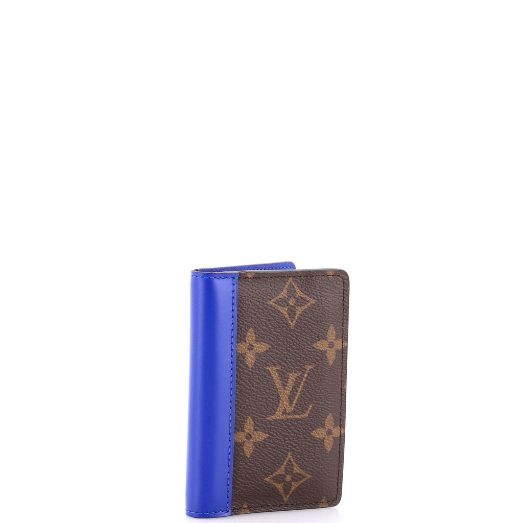 Pocket Organizer Macassar Monogram Canvas and Leather